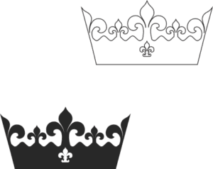 Molde de coroa para EVA - Feltro e Artesanatos2