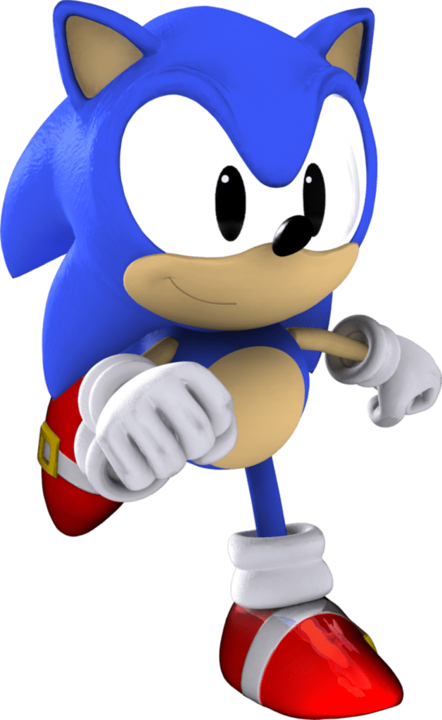 Sonic - Sonic Clássico 3 PNG Imagens e Moldes.com.br