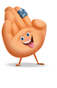 Emoji o Filme - Emoticon Bate Aqui Hi 5 