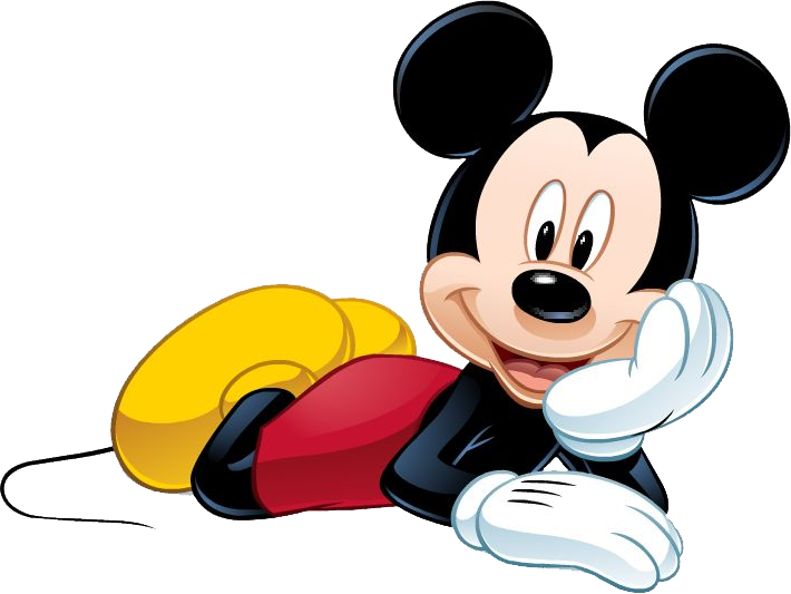 Imagens Mickey Mouse PNG - Mickey Deitado PNG Transparente Grátis!