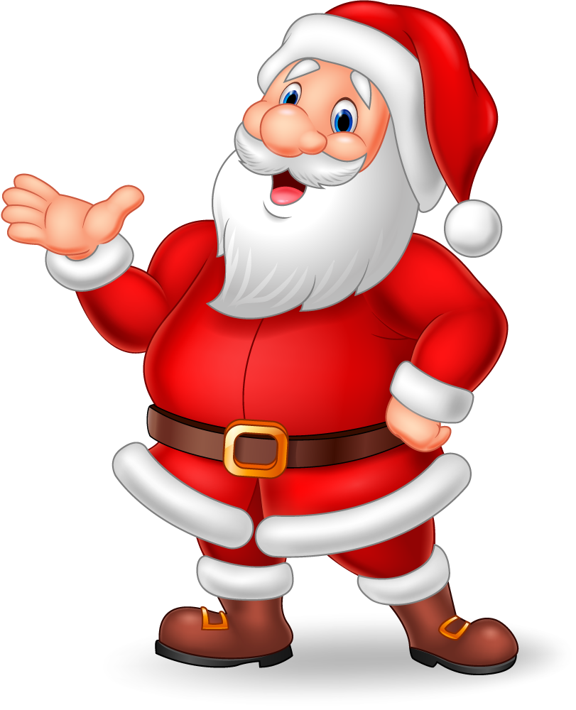 Desenho Papai Noel PNG