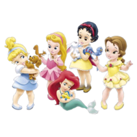 Arquivos Ilustracao Princesas Baby Png Com Fundo Tranparente