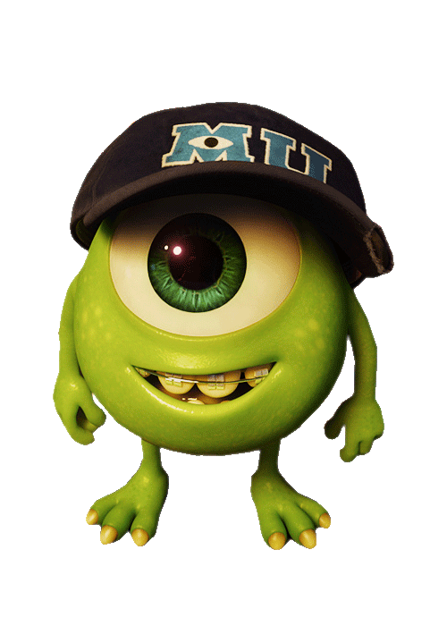 Mike Wazowski de Boné Monstros Sa PNG - imagens png transparente!