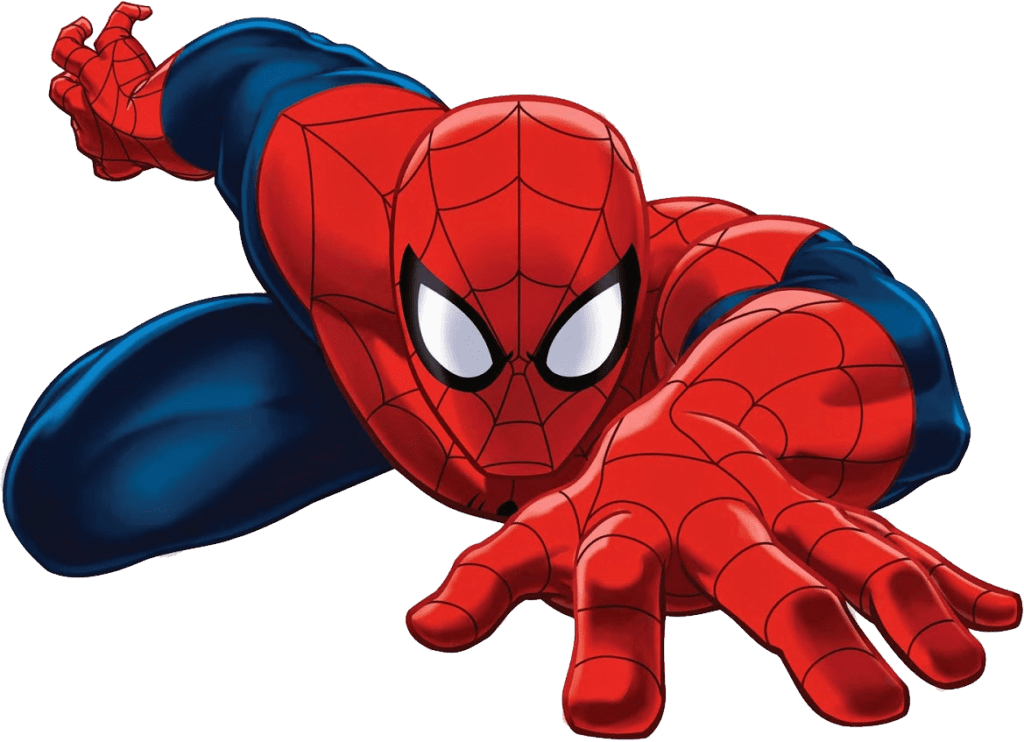 Personagem Homem Aranha PNG com fundo transparente grátis!