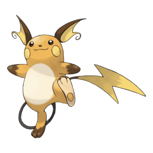 Raichu Pokémon PNG