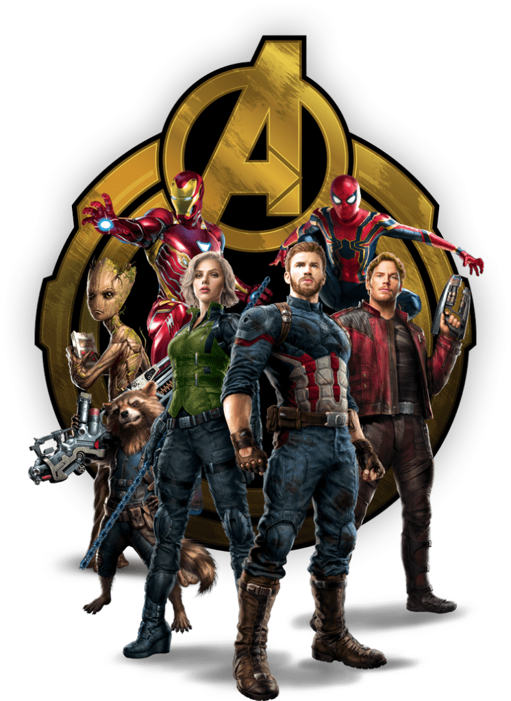 Figura Marvel Avengers PNG em alta resolução grátis