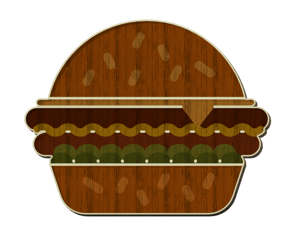 Gastronomia Hamburguer PNG - Decoração Hamburguer em PNG