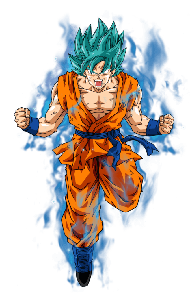 Goku Azul Transparente PNG - Goku Azul Transparente PNG