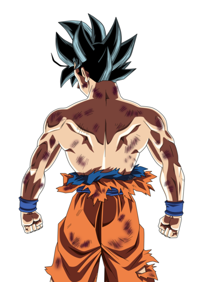 Goku Costas PNG - Imagem de Goku Costas PNG em Alta Resolução