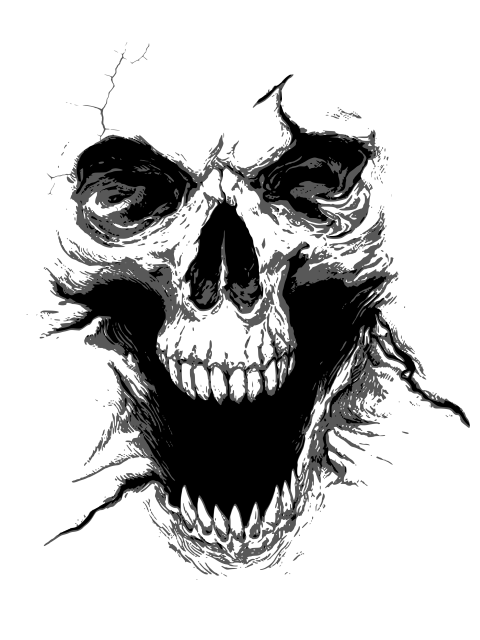 Arquivos Ilustração Caveira Vetor PNG -