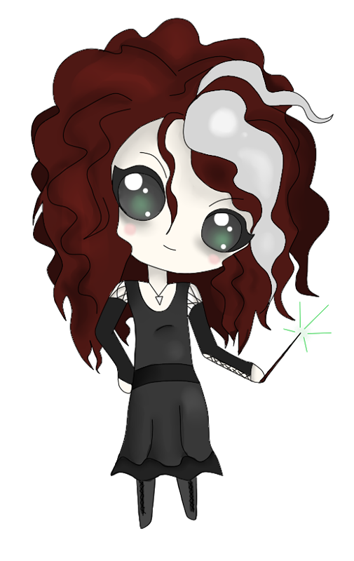 Arquivos PNG Bellatrix Chibi Harry Potter PNG