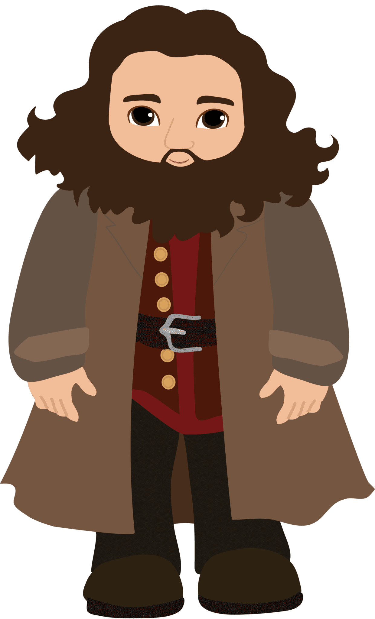 Desenho Hagrid Harry Potter PNG - Desenho Hagrid Harry Potter PNG