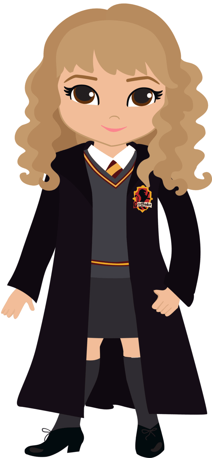 Desenho Hermione Granger Harry Potter PNG - Harry Potter PNG