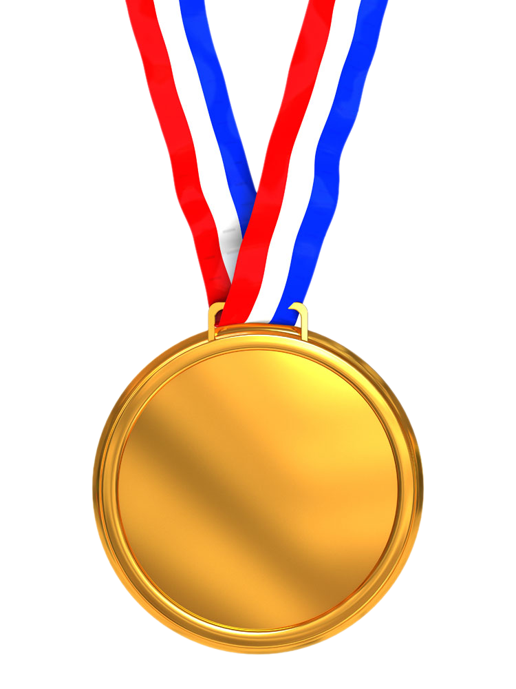 Imagem Medalha PNG com fundo transparente para baixar grátis