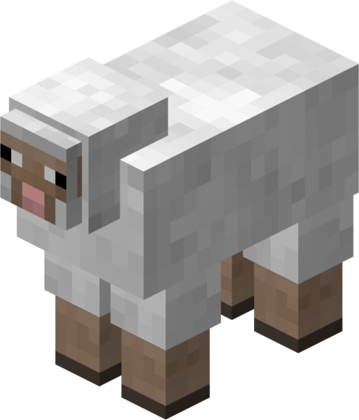 Ovelha Minecraft PNG - Imagem de Ovelha Minecraft PNG Gratuita