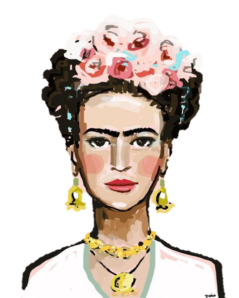 Ilustração de Frida Kahlo PNG - Arquivos e Vetores Frida Kahlo FREE